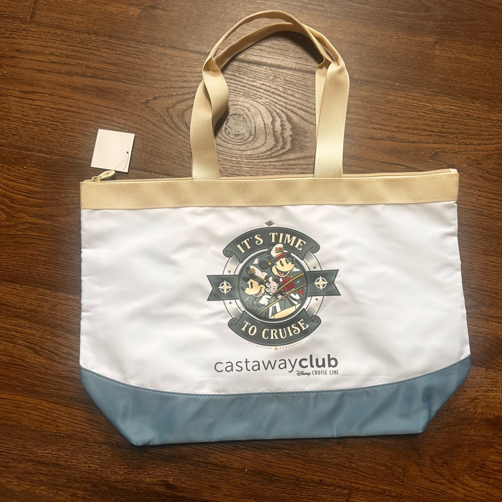 NWT Disney Cruise Line Castaway Club tote